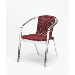 Red Monaco wicker stacking chair-TP 39.00<br />Please ring <b>01472 230332</b> for more details and <b>Pricing</b> 